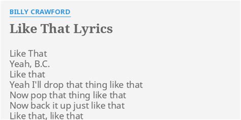 like that lyrics|like that lyrics meaning.